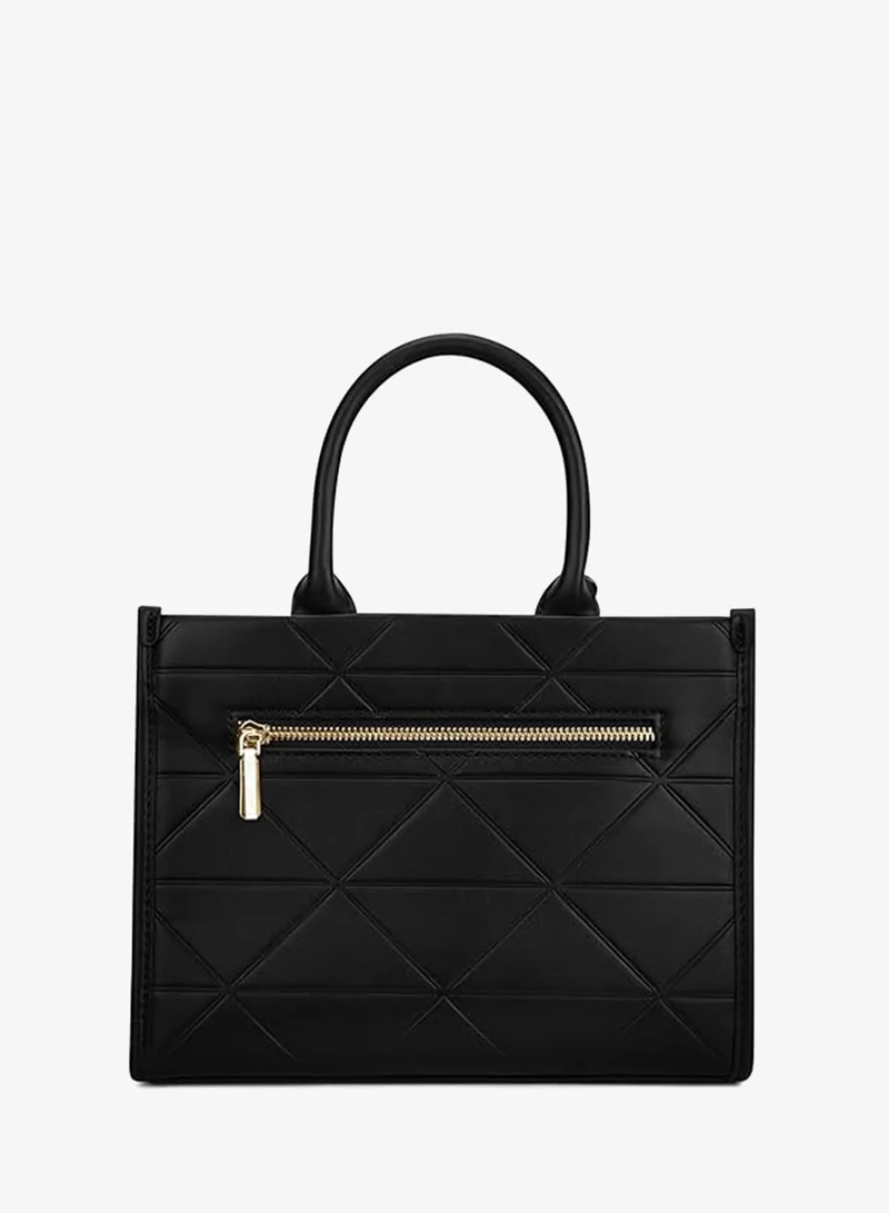Lavie  Luxe Women's Lisa Medium Box Satchel bag (Black) for Women | Best Price UAE