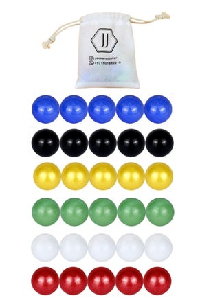 كرات جاكارoo 30 قطعة 6 ألوان - view 2