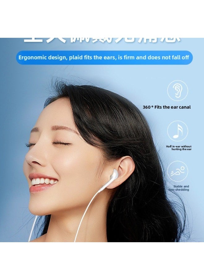S Original 70pro For Huawei Enjoy TypecG Headset Wired Genuine Goods XH70 Dedicated AN70 Mobile Phone Applicable Series-Color:Standard Version [black] Type-c Interface - Hi-fi Sound Quality - Line Control With Microphone [second Generation Wired Tc]  - Image 5