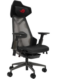 ASUS SL400 Rog Destrier Ergo Gaming Chair, 150 KG Maximum Load, 3D With 360 Fully Rotate Armrest, 90 - 135 Tilt Range, Class 4 Gas Lift, 75mm PU Casters, Adjustable Angle, Black | 90GC0120-MSG010  - Image 2