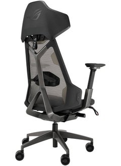ASUS SL400 Rog Destrier Ergo Gaming Chair, 150 KG Maximum Load, 3D With 360 Fully Rotate Armrest, 90 - 135 Tilt Range, Class 4 Gas Lift, 75mm PU Casters, Adjustable Angle, Black | 90GC0120-MSG010  - Image 5