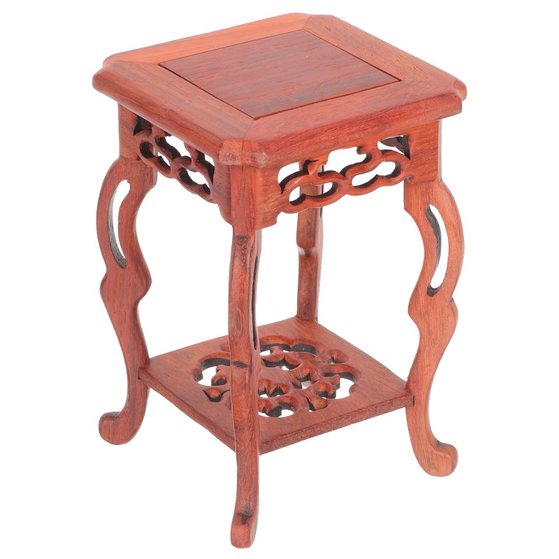 Household Craft Display Stand Chinese Style Vase Supporting Pedestal Home Decor - Image 4