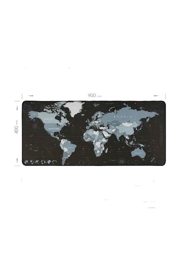 نيبمينينت بساط ممتد للوحة المفاتيح والماوس أسود/ رمادي - Image 3