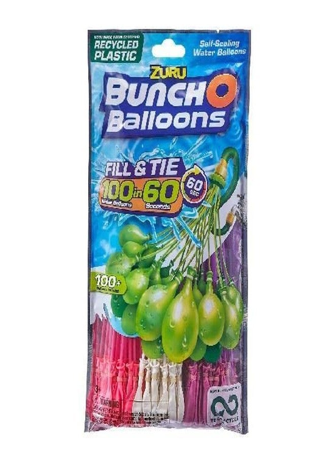 ZURU,Bunch O Balloons 3pk Rapid Filling Self Sealing Water Balloons by ZURU(Blue/Yellow/Purple) - Image 3