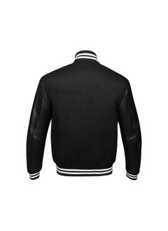 Generic Unisex Varsity Jacket - Premium Quality, Multiple Color Combinations - Retro Style College Jacket for Men & Women  - Image 2