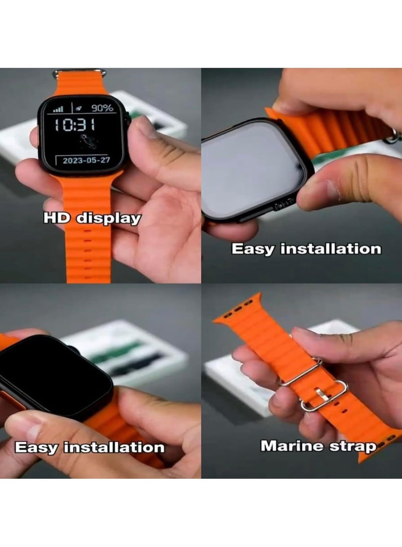 Modio 4G Ultra Smart Watch 2.2 Inch HD Display Smart Watch, Cellular - Image 3