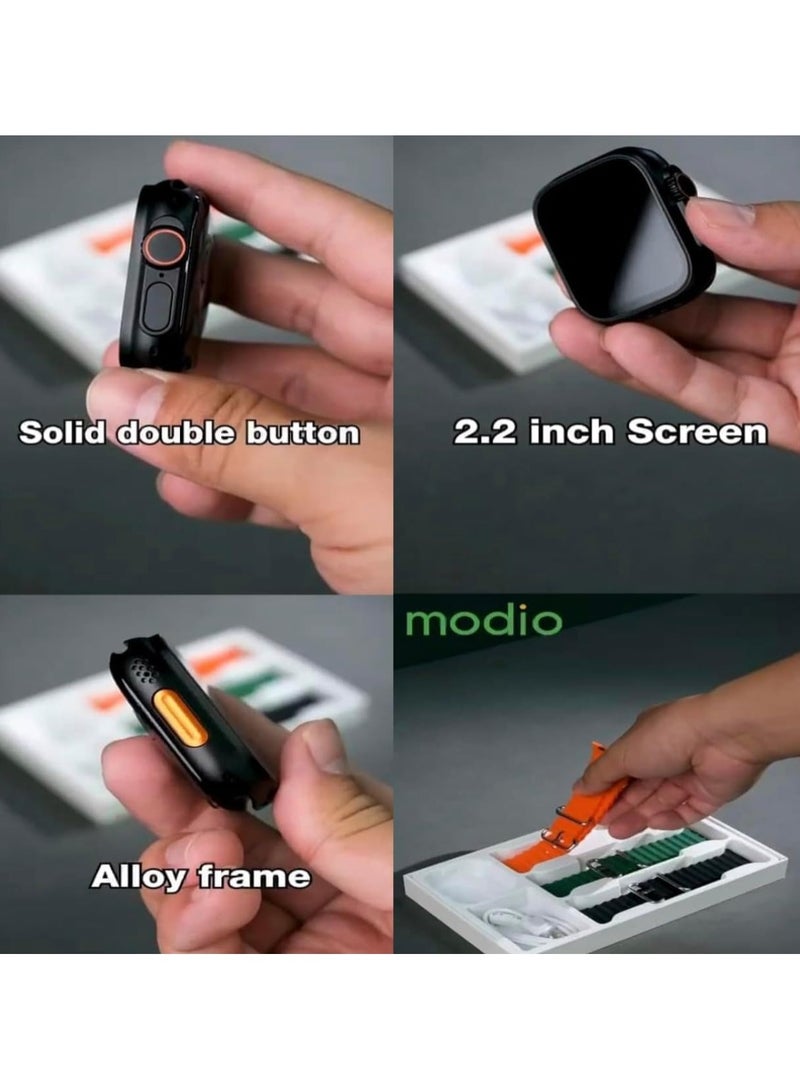 Modio 4G Ultra Smart Watch 2.2 Inch HD Display Smart Watch, Cellular - Image 4