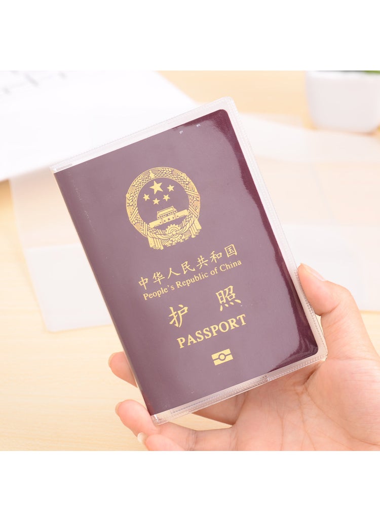 Generic Multi-functional Passport Holder Travel Frosted Waterproof Frosted 