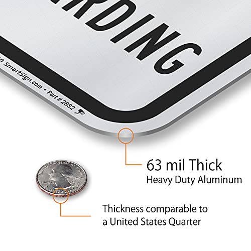 SmartSign "No Skateboarding" Sign | 12" x 18" 3M Engineer Grade Reflective Aluminum - Image 5