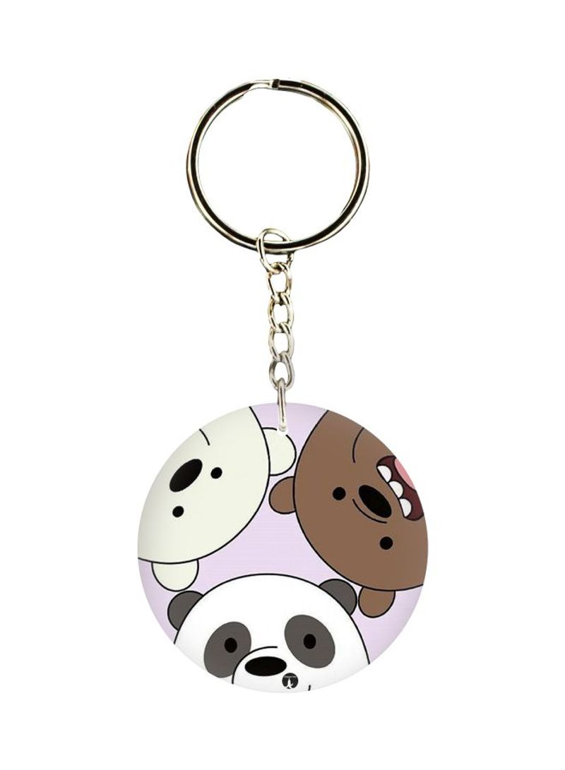 RKN Cartoon Printed Keychain