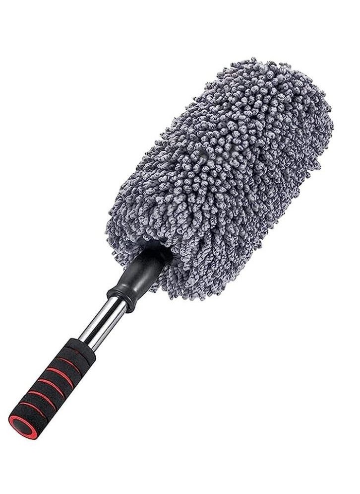 Generic - Super Soft Microfiber Car Duster Exterior with Extendable Handle, Car Brush Duster for Car Cleaning - Image 1