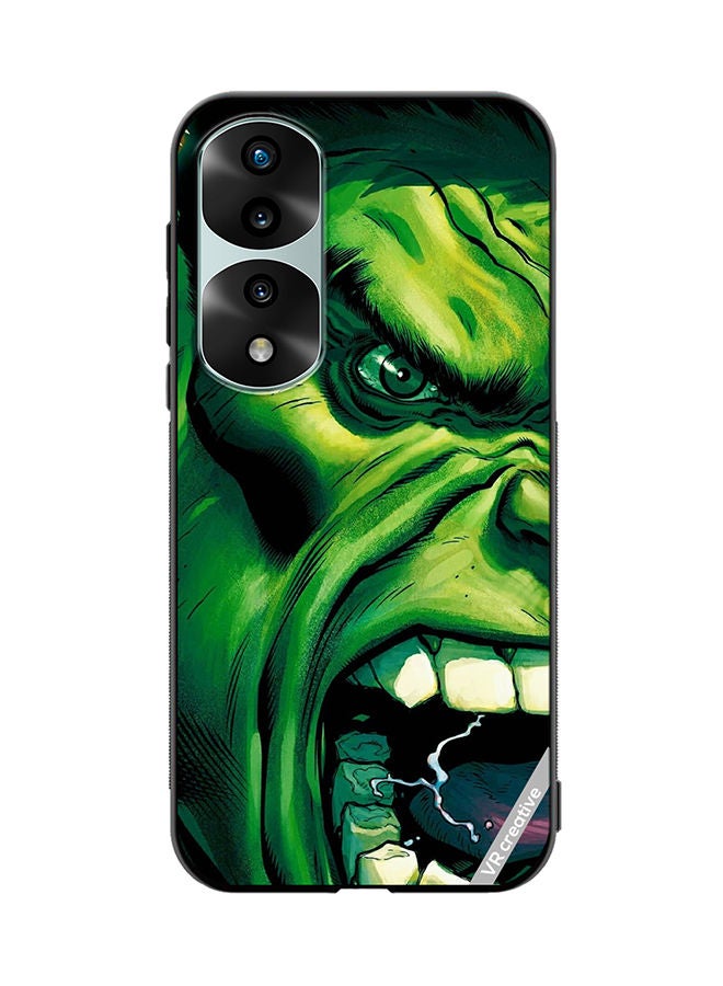 VR CREATIVE Protective Case Cover For Honor 70 Pro plus Hulk Face Design Multicolour - Image 1
