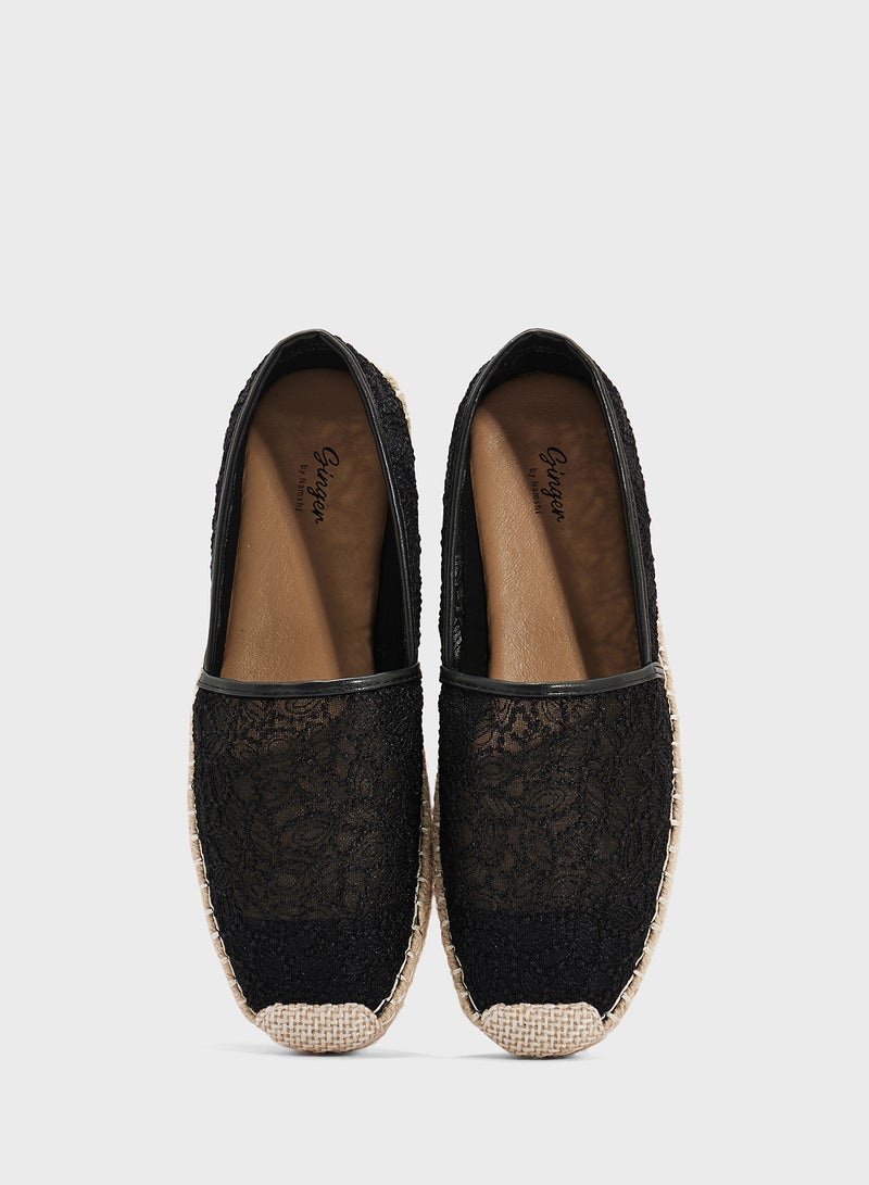 Ginger Lace Espadrille  - Image 4