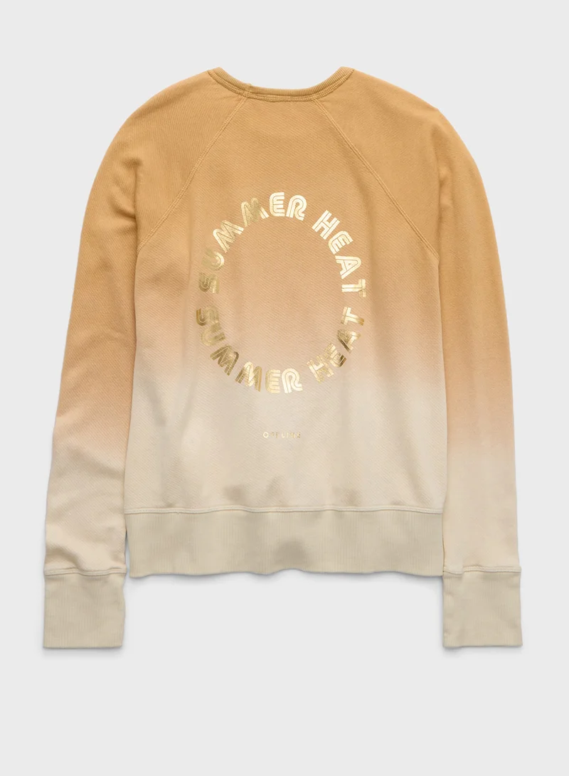 امريكان ايجل Spirit Terry Crew Neck Sweatshirt