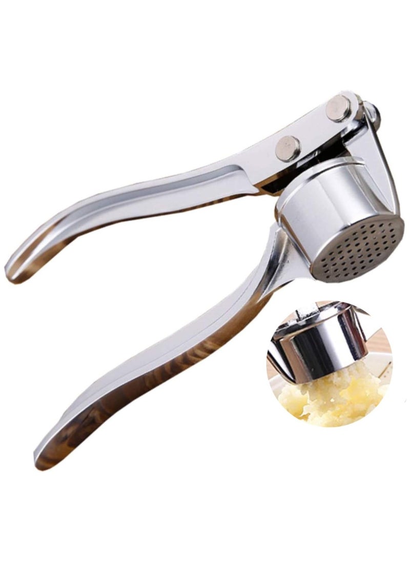 Garlic Press Crusher Mincer Kitchen Stainless Steel Garlic Smasher Squeezer Manual Press Grinding Tool Kitchen Accessories