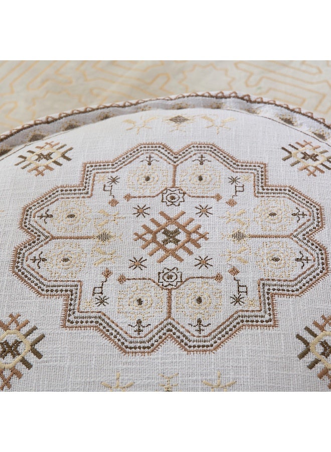 Home Box مخدة مهدية زهراء المطرزة - 60X60X25 سم - Image 3