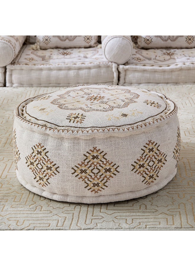 Home Box مخدة مهدية زهراء المطرزة - 60X60X25 سم - Image 1