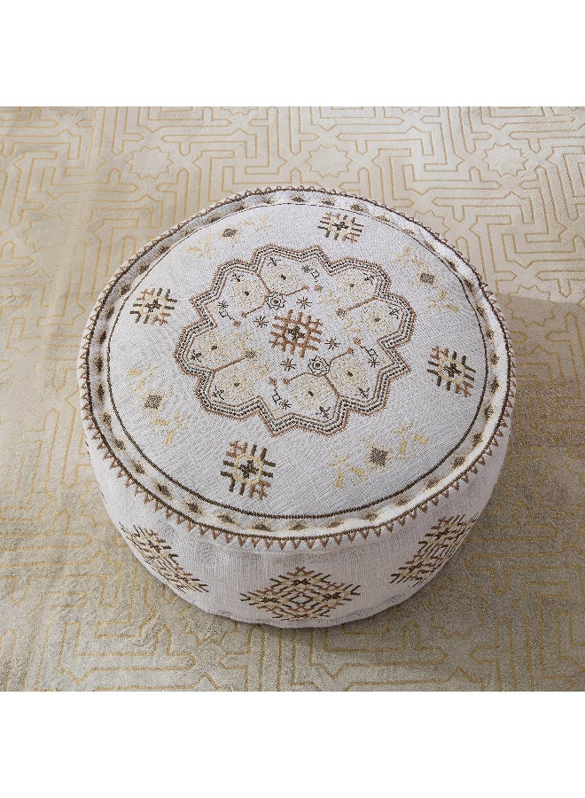 Home Box مخدة مهدية زهراء المطرزة - 60X60X25 سم - Image 2