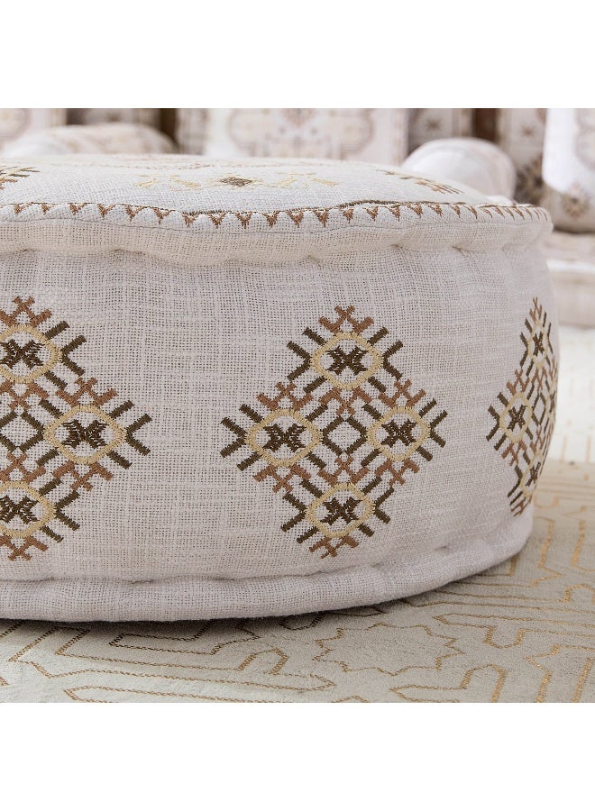 Home Box مخدة مهدية زهراء المطرزة - 60X60X25 سم - Image 4