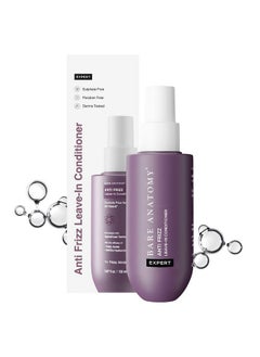 BARE ANATOMY Bare Anatomy Anti Frizz Leave In Conditioner | Deep Conditioned Frizz Controlled Hair For 24 hrs | For Dry & Frizzy Hair | For Women and Men | Get Smoother, Healthy & Glossy Hair | 150ml  - Image 1