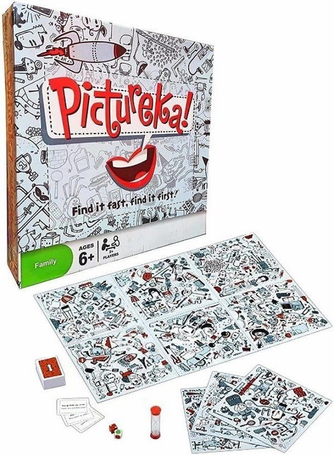 Classic board game from Gaming Piccherica for family and children from 6 years and above, educational board games classic indoor - Image 1