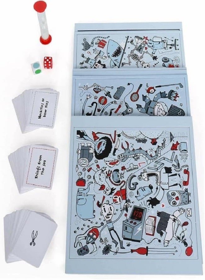 Classic board game from Gaming Piccherica for family and children from 6 years and above, educational board games classic indoor - Image 2