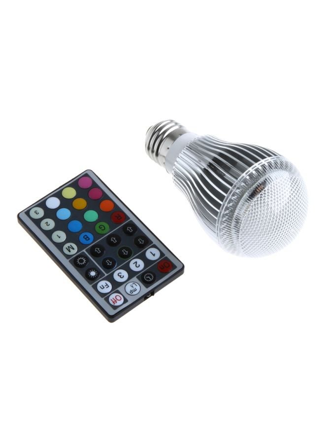 إسكدنيا مصباح LED بجهاز تحكم عن بُعد أبيض 11.9x7.8x7.8سم - Image 1