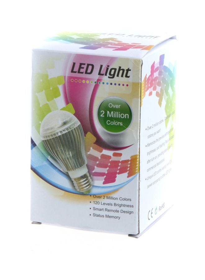 إسكدنيا مصباح LED بجهاز تحكم عن بُعد أبيض 11.9x7.8x7.8سم - Image 5