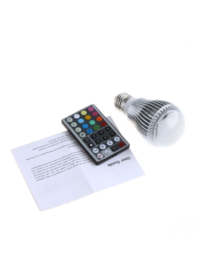 إسكدنيا مصباح LED بجهاز تحكم عن بُعد أبيض 11.9x7.8x7.8سم - Image 2