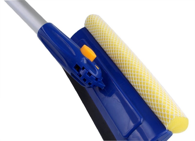 Kretix All Purpose Telescopic Wiper Cleaning Car Office Household Long Window Cleaner (70cm - 125cm) - Image 5