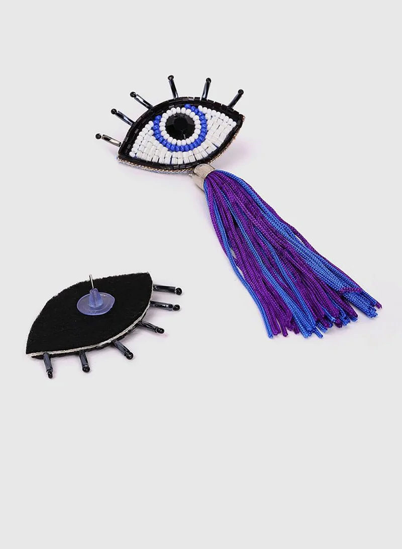 SOHI Quirky Handcrafted Boho Drop Earrings