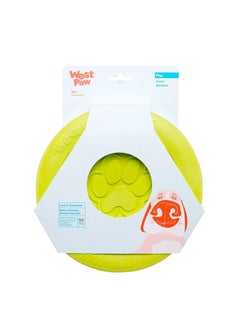 Zisc Flying Disc Dog Playing Toy Small Green