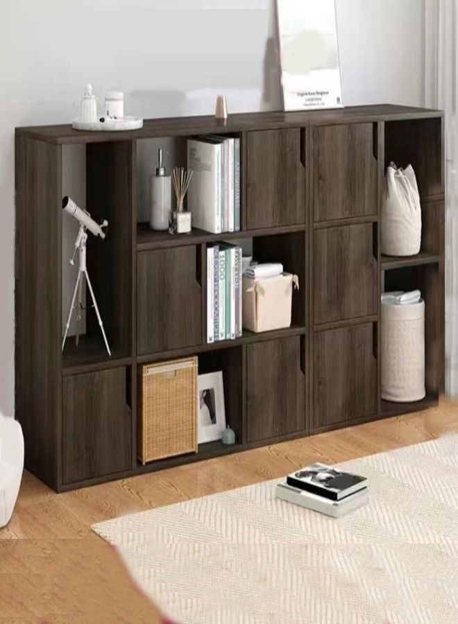 fashionhome Modern Design Books and Decoration Items Storage Floor Rack 140 x 24 x 80 cm  - Image 1