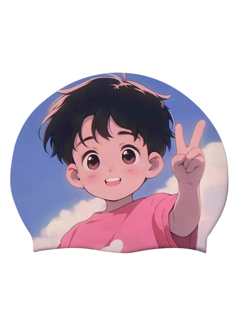 Nariele New High Stretch Adult Swimming Cap