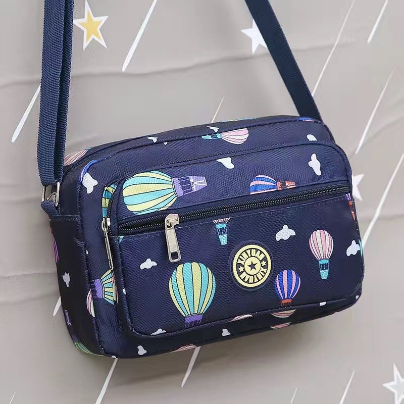 Women'S Bag Gift Company Printing Factory Nylon Cloth Bag Shoulder Messenger Bag 10 Yuan Stall Model - Image 4