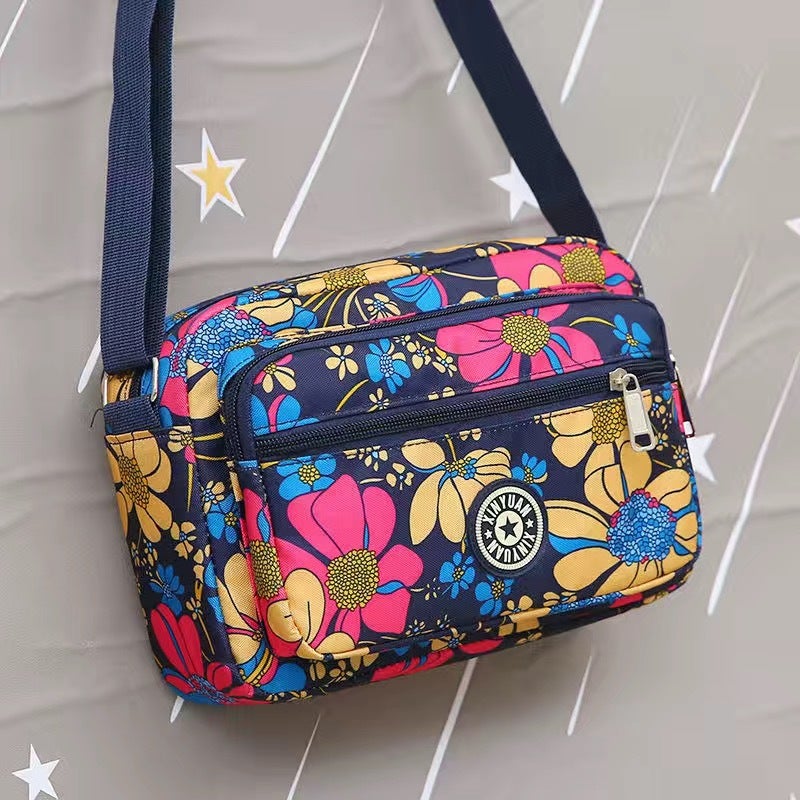 Women'S Bag Gift Company Printing Factory Nylon Cloth Bag Shoulder Messenger Bag 10 Yuan Stall Model - Image 3
