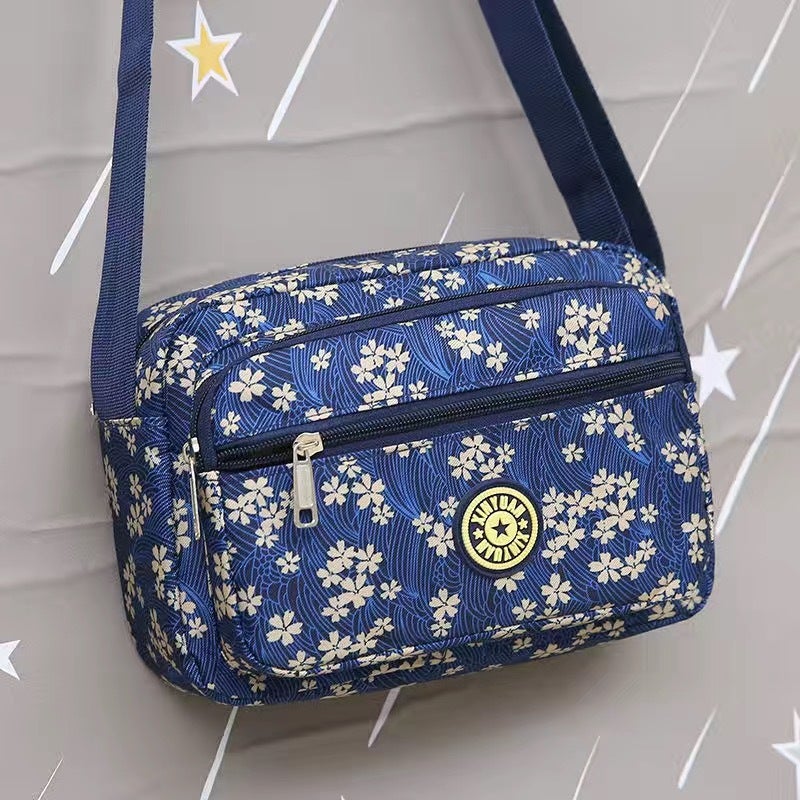 Women'S Bag Gift Company Printing Factory Nylon Cloth Bag Shoulder Messenger Bag 10 Yuan Stall Model - Image 2