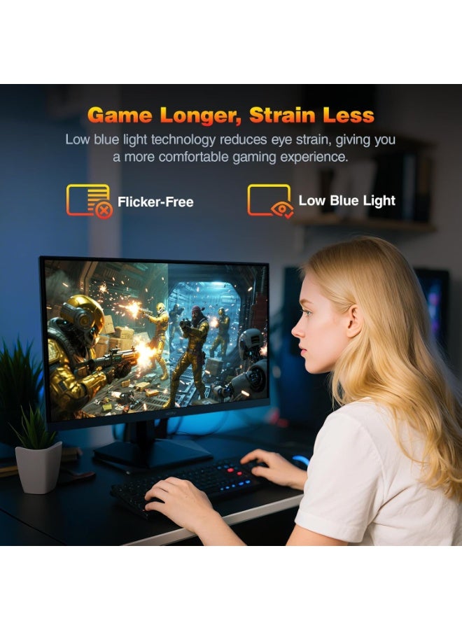 KOORUI 24.5 Inch Gaming Monitor | 200Hz Refresh Rate, 1ms Response, FHD 1080P IPS Display, HDR400, 90% DCI-P3, Adaptive Sync, HDMI & DisplayPort G2511P - Image 5