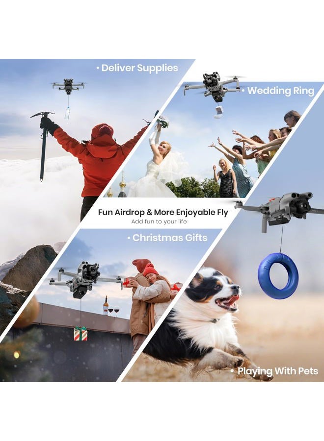 STARTRC Drone Airdrop System for DJI Mini 5 Pro,Payload/Delivery/Transport Drop Release Device for DJI Mini 5 Pro Accessories - Image 2
