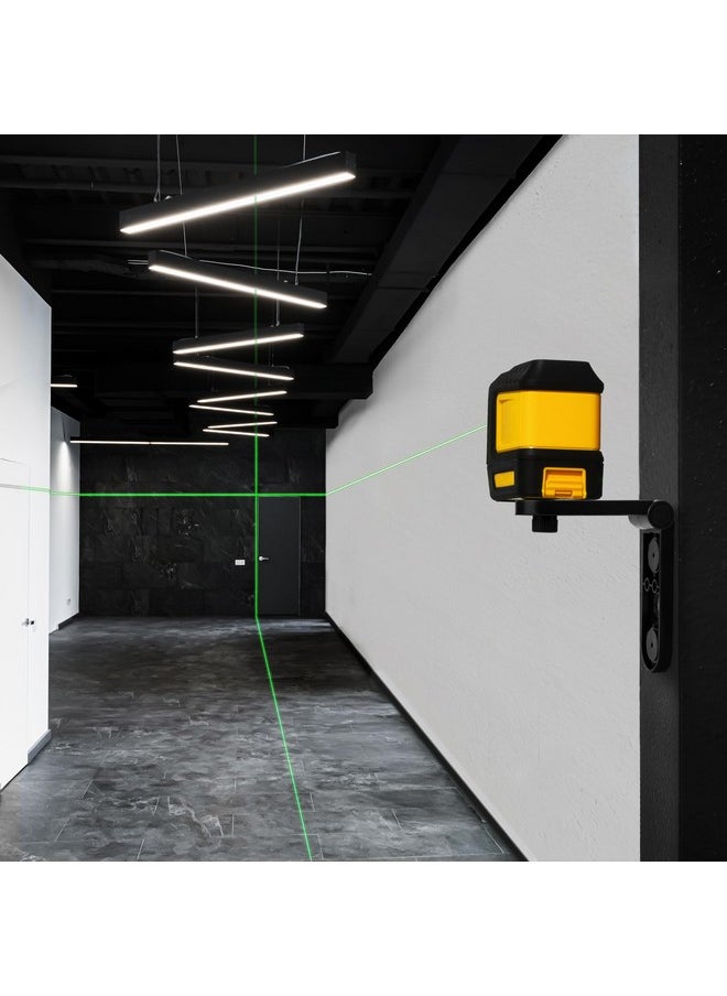 KAIWEETS KAIWEETS Laser Level, 98ft Green Self-Leveling Laser Line with Magnetic Base, with Adjustable Lightness Line Cross Laser Level for Picture Hanging EETS T03  - Image 2