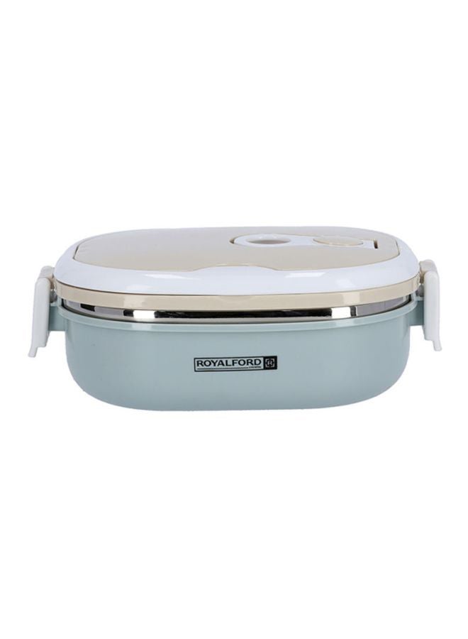 Royalford Rectangular Lunch Box With Ss Inner 900Ml 4+ Hours High Efficiency Multi Color 20.5X15X8.2 Cm Multicolour 900ml - Image 1