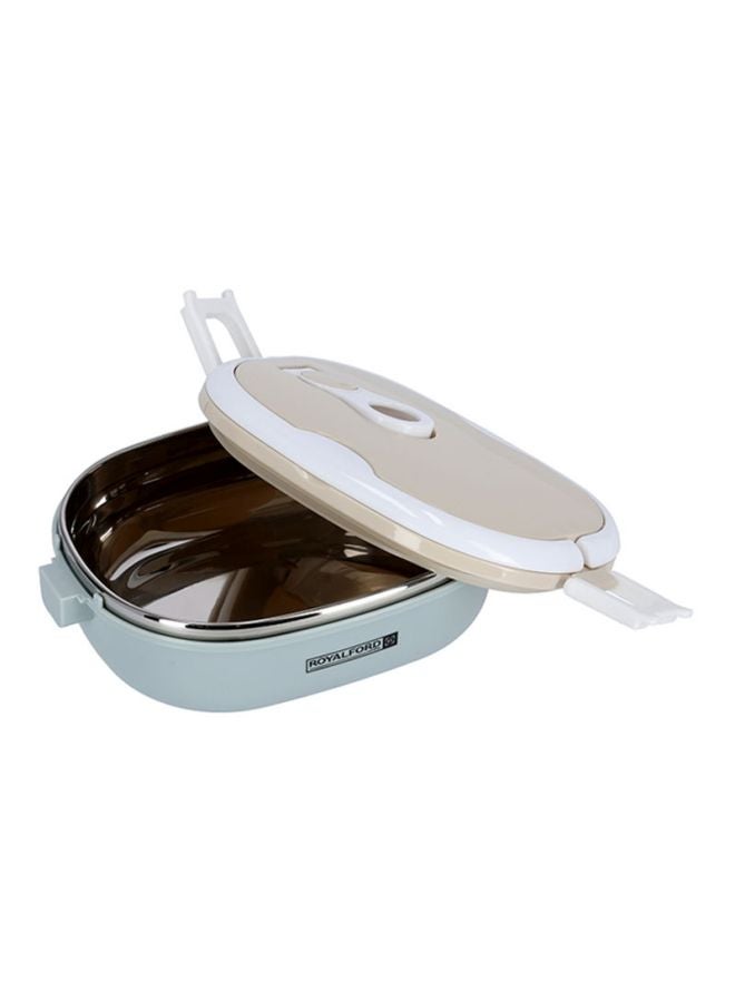 Royalford Rectangular Lunch Box With Ss Inner 900Ml 4+ Hours High Efficiency Multi Color 20.5X15X8.2 Cm Multicolour 900ml - Image 4