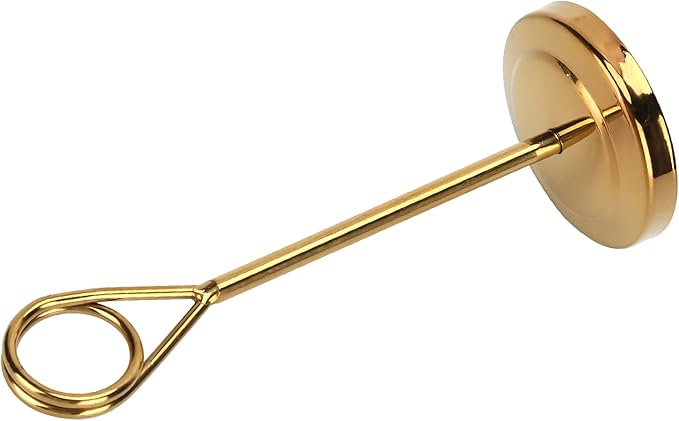 Gold Stainless Steel Table Number Holder 10.5cm Elegant Winding Ring Design Lightweight Picture Clamp For Restaurants Hotels Home Use - Image 1