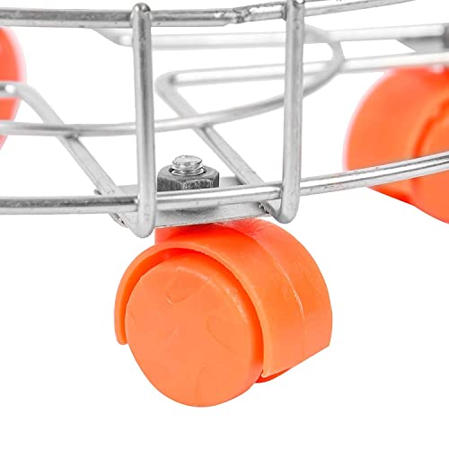 Zepdos Steel Gas Cylinder Trolley with Wheel, LPG Cylinder Stand, Cylinder Trolley with Wheels, Lpg Cylinder Trolley - Image 3