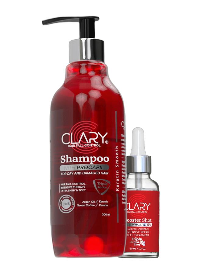 كلاري بوستر شوت للشعر+ شامبو - Image 1