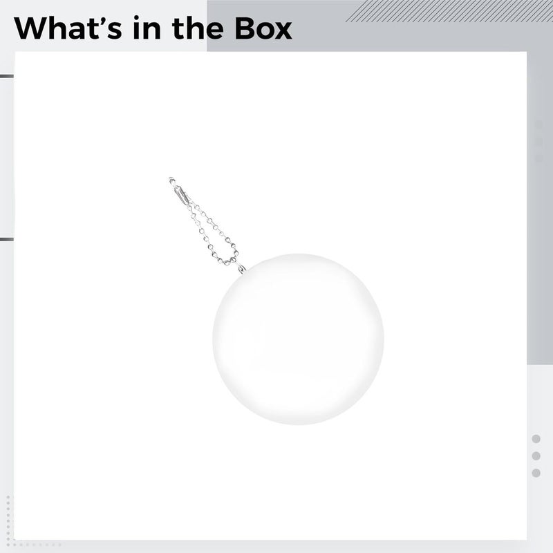 Led Purse Light with Chain, Portable Automatic Touch Sensor Activated Handbag Lamp, Round Mini Night Light, 2.6 in Diameter, Battery Powered for Women - Image 5