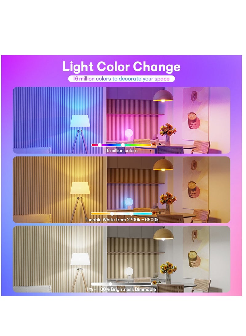 4 packs LED Bulb With IR Remote - Image 2