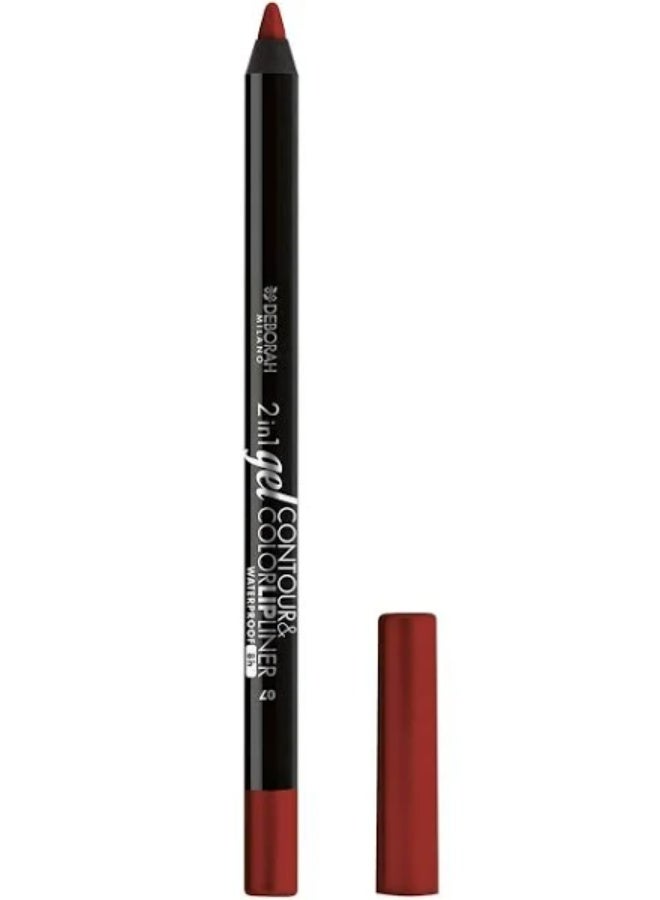 DEBORAH Two In One Gel Contour And Color Lip Cheek Tint Lightweight Long Lasting Smooth Blendable Formula - Image 1