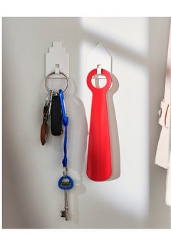 EVER SHINE Hook self-adhesive house white  - Image 3