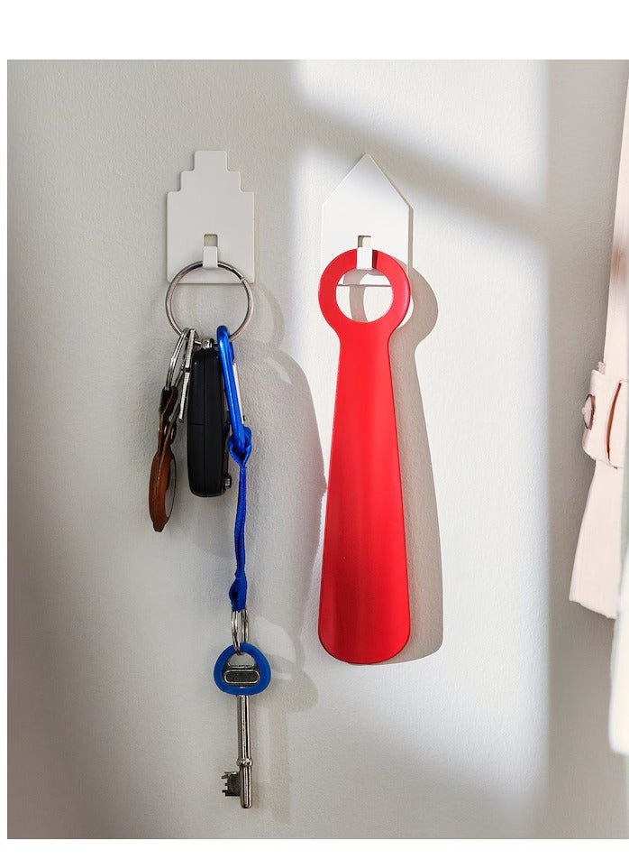 EVER SHINE Hook self-adhesive house white - Image 3